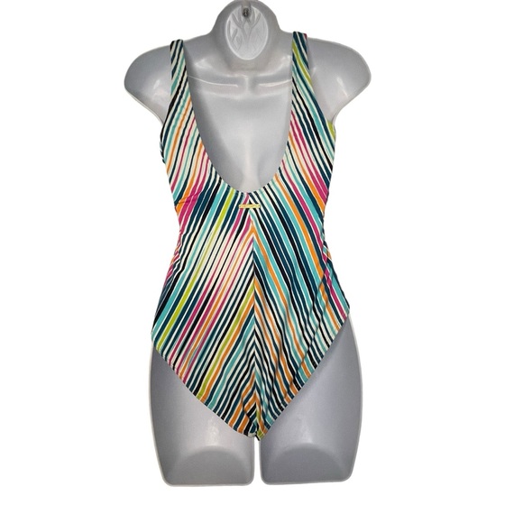 ☀️☀️☀️ Vince Camuto High Leg Cutout One Piece Swimsuit - Sunbeam - Picture 7 of 10